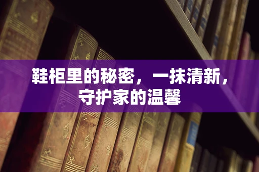 鞋柜里的秘密，一抹清新，守护家的温馨