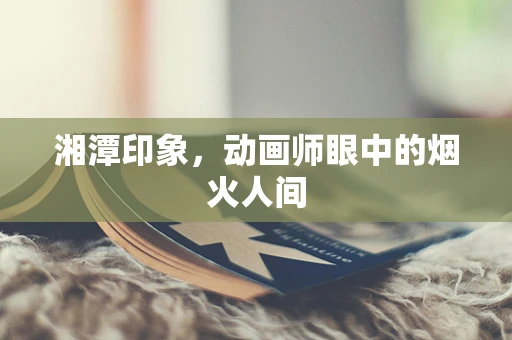 湘潭印象，动画师眼中的烟火人间