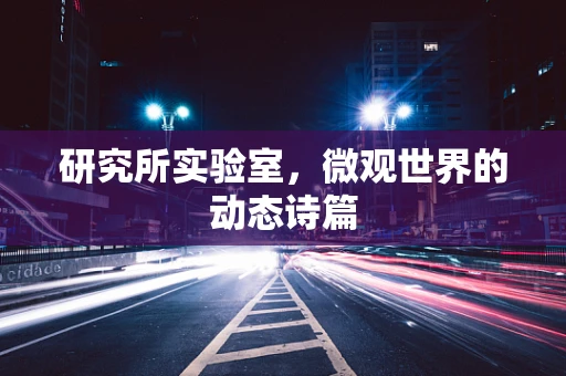 研究所实验室，微观世界的动态诗篇