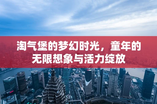 淘气堡的梦幻时光，童年的无限想象与活力绽放