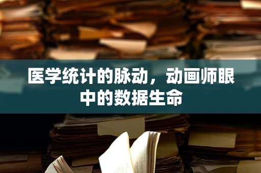 医学统计的脉动，动画师眼中的数据生命