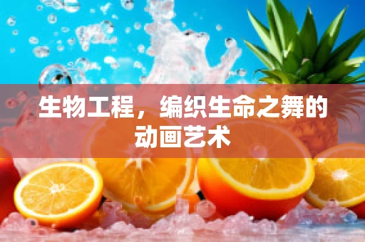 生物工程，编织生命之舞的动画艺术