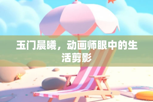 玉门晨曦，动画师眼中的生活剪影