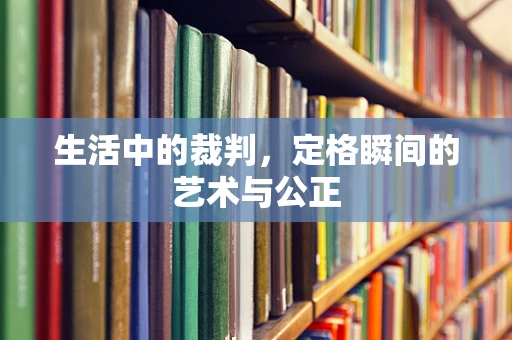 生活中的裁判，定格瞬间的艺术与公正